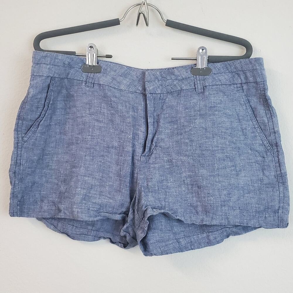 GAP Linen blend City shorts  sz 10